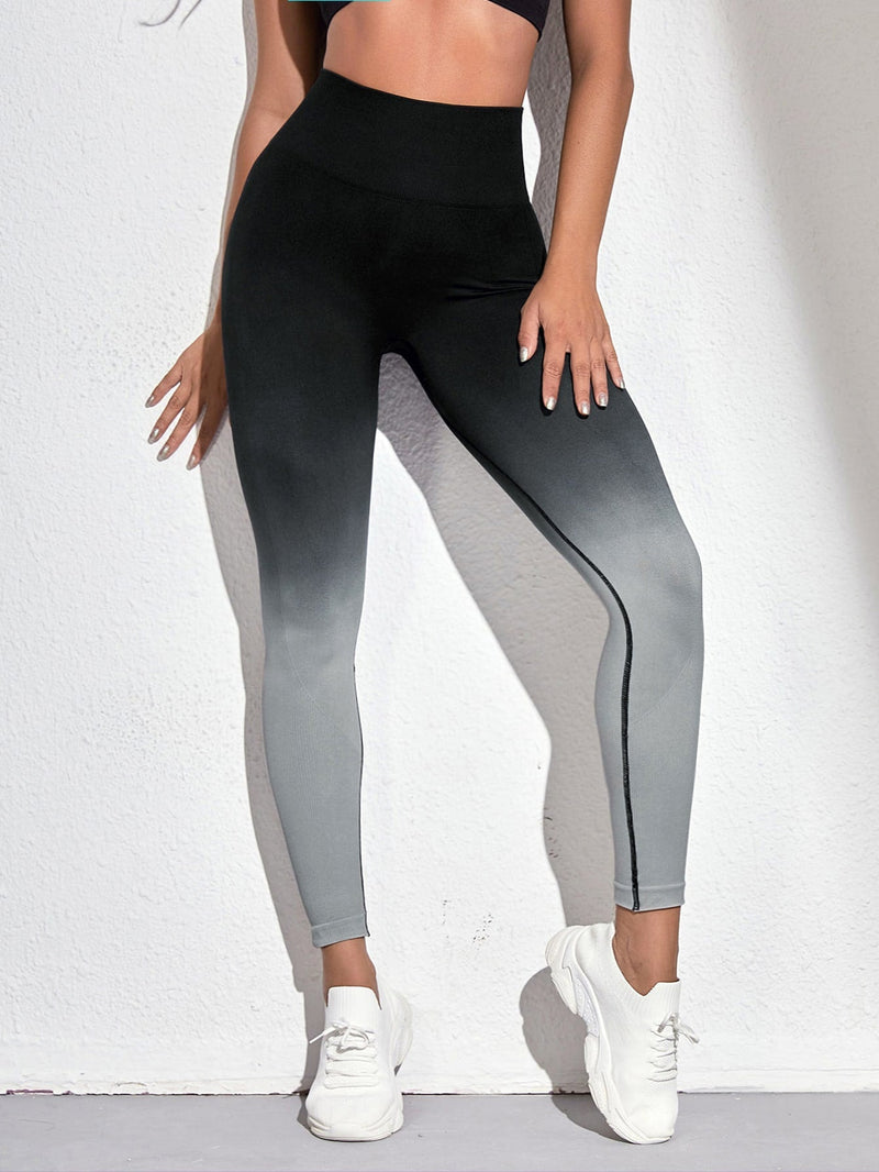 Calça Legging Fitness Degradê Com Efeito Levanta Bumbum