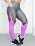 Calça Legging Fitness Com Bolso E Transparência