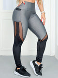 Calça Legging Fitness Com Bolso E Transparência