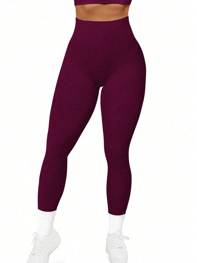 Calça Legging Seamless Empina Bumbum Com Compressão