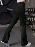 Calça Legging Cintura Cruzada Efeito Levanta Bumbum
