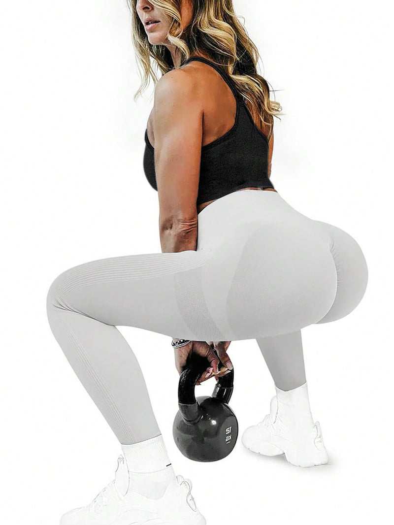 Calça Legging Seamless Empina Bumbum Com Compressão