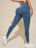 Calça Legging Sem Costura Texturizada Modeladora