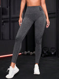 Calça Legging Fitness Cintura Alta Letreiro Waistband