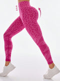 Calça Legging Seamless Estampada Cintura Alta Fitness Sport