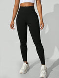 Calça Legging Sem Costura Push Up Com Compressão
