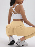 Calça Legging Empina Bumbum Com Bolsos Laterais