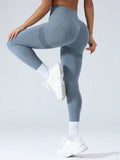 Calça Legging Sem Costura Compressão Efeito Empina Bumbum