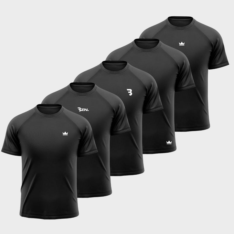 '- KIT 5 Camisetas Tech Dry-Fit™ BZN