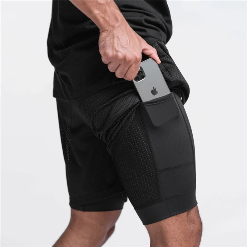 '- Kit Shorts Dry-Fit™ de Compressão BZN - COMPRE 2 LEVE 4