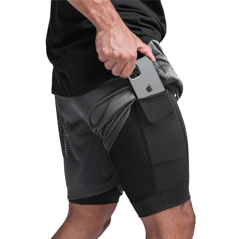 '- Kit Shorts Dry-Fit™ de Compressão BZN - COMPRE 2 LEVE 4