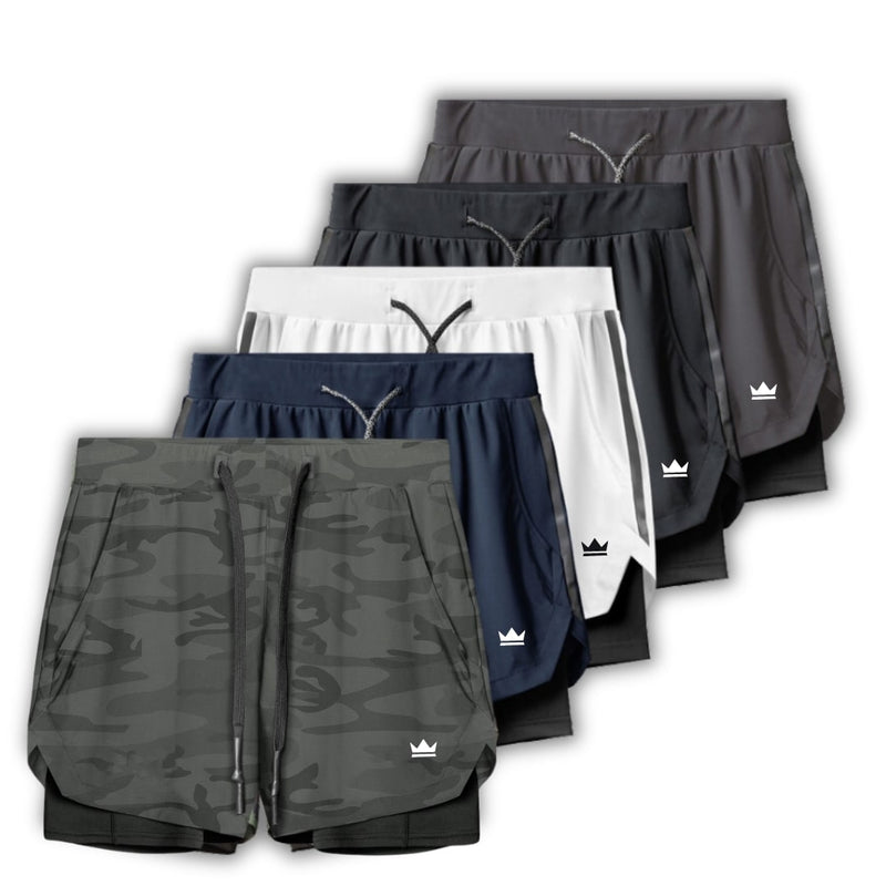 '- KIT 1 Shorts de Compressão + 1 Camiseta Tech Dry-Fit™ BZN