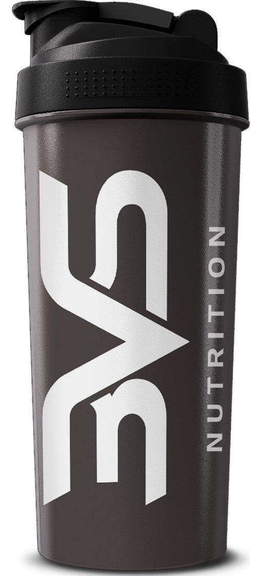 Coqueteleira / Shaker Preta - Academia 600ml - 3vs Nutrition