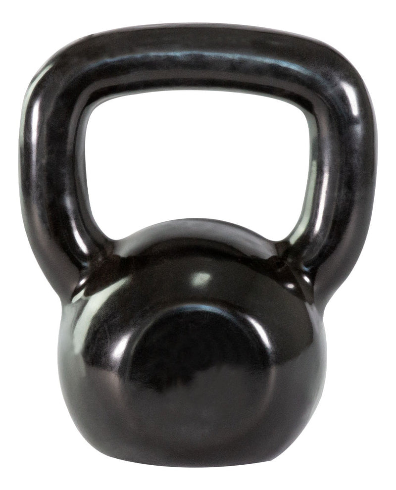 Kettlebell 6kg Emborrachado Fitness Cor Preto