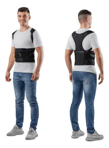 Corretor Postural Support Colete Largo Hidrolight