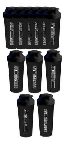 Super Kit 10 Coqueteleiras Shaker - 600ml - Até 12x S/ Juros