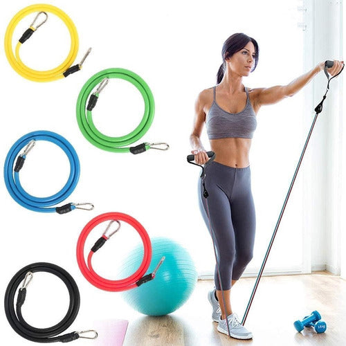 Elastico Exercicios Saude Corpo Fit Academia Treino Extensor