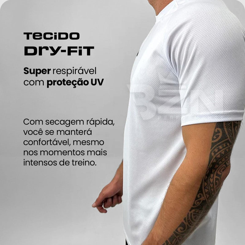 '- KIT 3 Camisetas Tech Dry-Fit™ BZN
