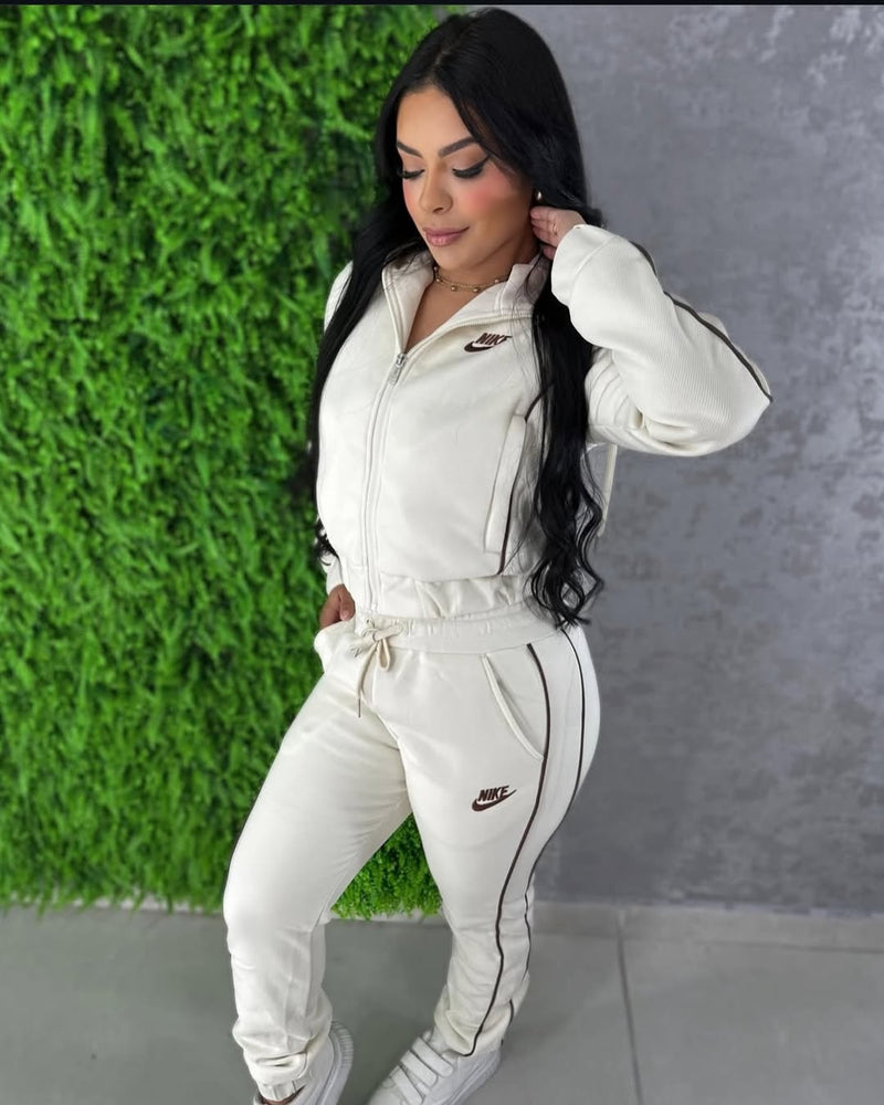 Conjunto Moletom Flanelado Nike Original