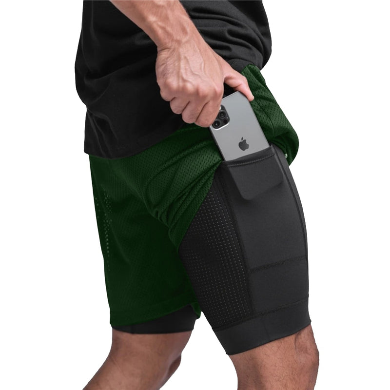 '- Kit Shorts Dry-Fit™ de Compressão BZN - COMPRE 2 LEVE 4