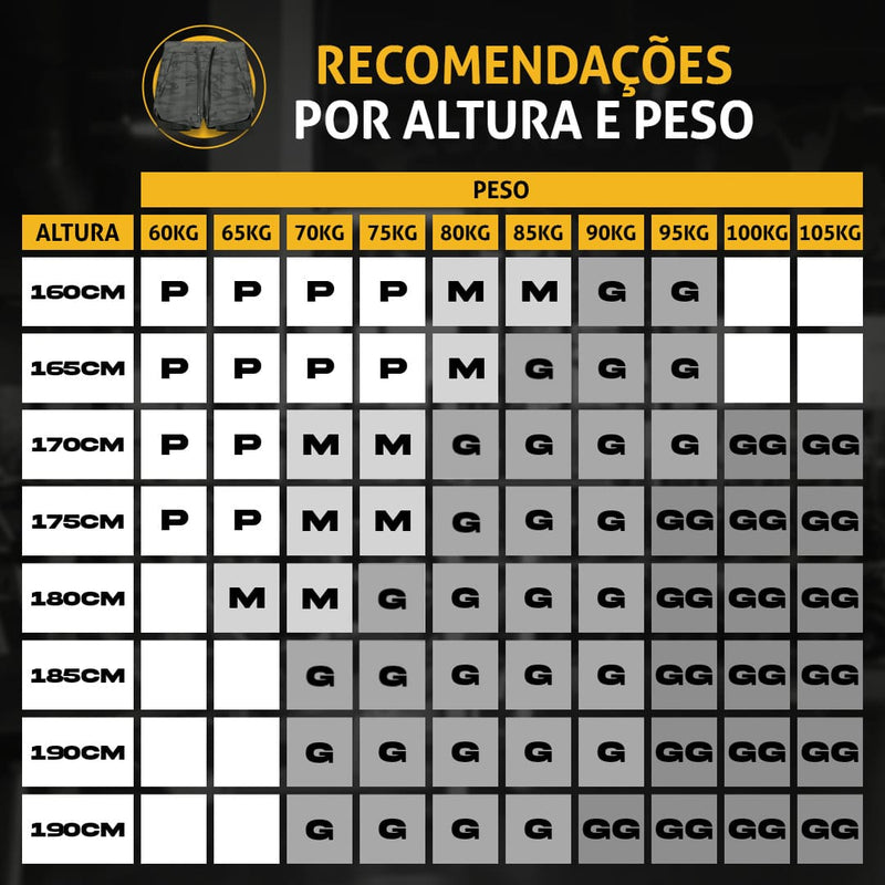 '- KIT: 2 Shorts de Compressão e 1 Camiseta Tech DryFit® BZN
