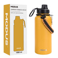 Modus Garrafa Térmica De Água Isolada 1000ml Quente & Frio De Aço Inox Com Alça