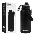 Modus Garrafa Térmica De Água Isolada 1000ml Quente & Frio De Aço Inox Com Alça